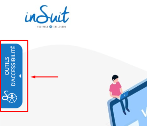 Capture d'écran de l'onglet d'activation de la plateforme inSuit Tools, où il faut cliquer pour l'activer.